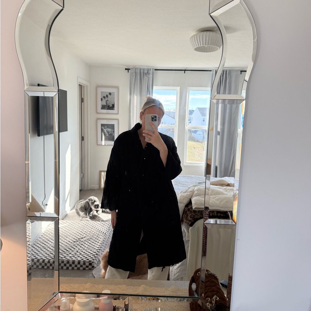 Monki Charcoal Quilted Jacket
